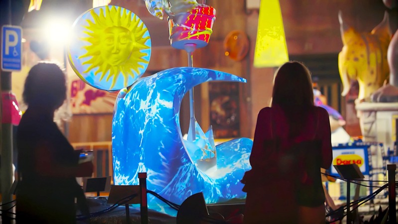 Videomapping Falla – Sagunt