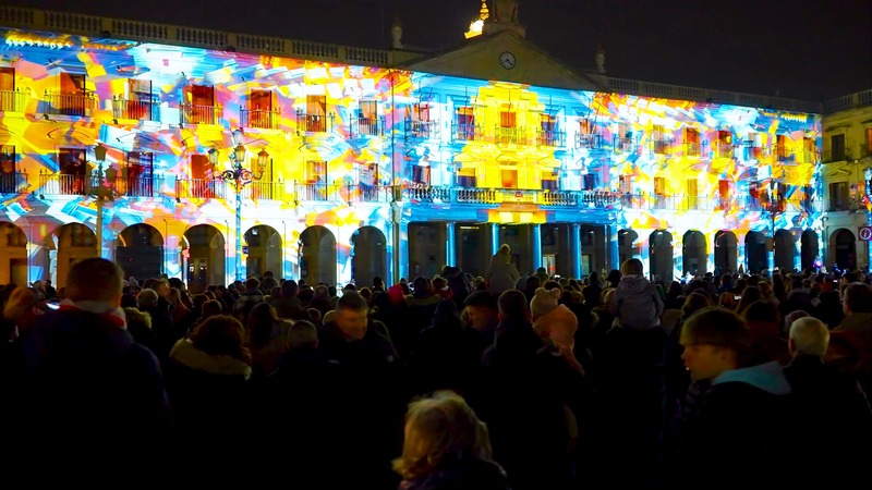 Videomapping Umbra Light Festival – Vitoria